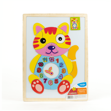 Rompecabezas magnético de gato