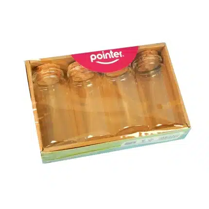 Set X4 Botella De Vidrio