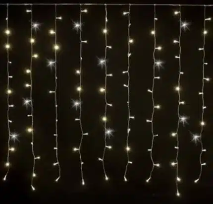 Luces LED cascada amarillo