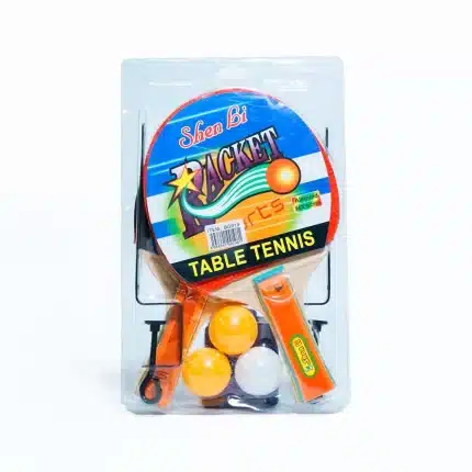 Raqueta de pin pon con red