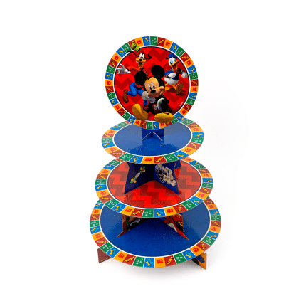 Porta Cupcake Mickey Mouse