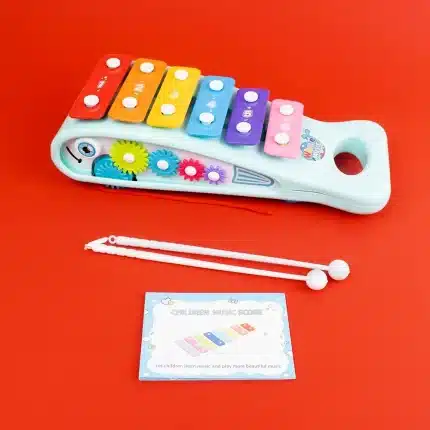 Xilofono Con ruedas En Funda