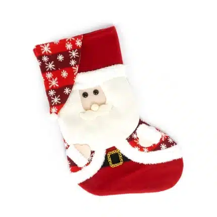 Calcetín de fieltro decorativa