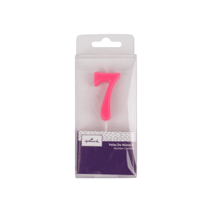 Vela Cumpleaños Neon #7