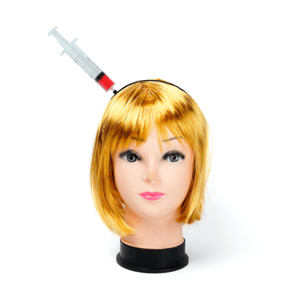 Diadema con inyección