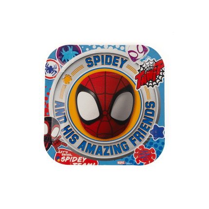 Platos de carton Spidey-Team 6 Unidades