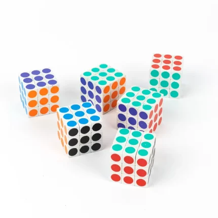 Set de mini cubo mágico (6 Piezas)