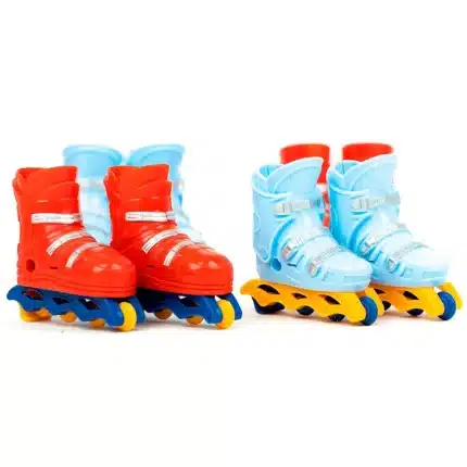 Set de mini patines (6 Pares)