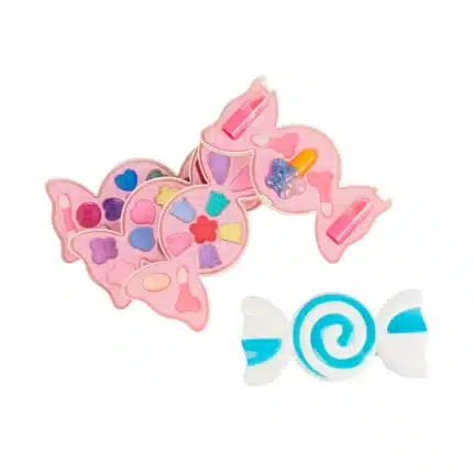 Maquillaje para niñas en forma de caramelo