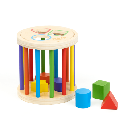 Juego Didáctico de Insertar  figuras geométricas