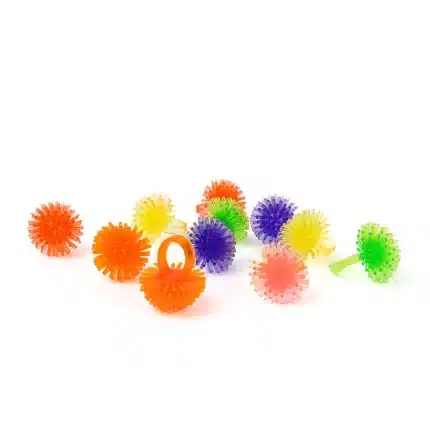 Set de Anillos de Colores (12 Piezas)