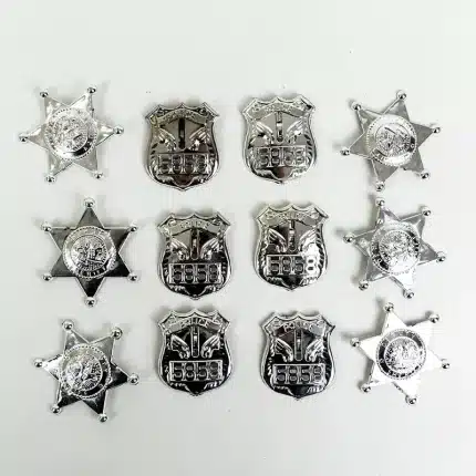 set de Escarapela Sheriff (12 Piezas)