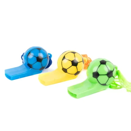 Pitos de Pelota Fútbol (12 Piezas)