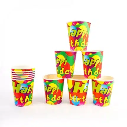 Vasos de cartón (12 unidades)