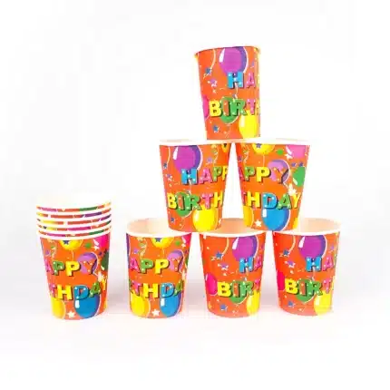 Vasos de cartón (12 unidades)