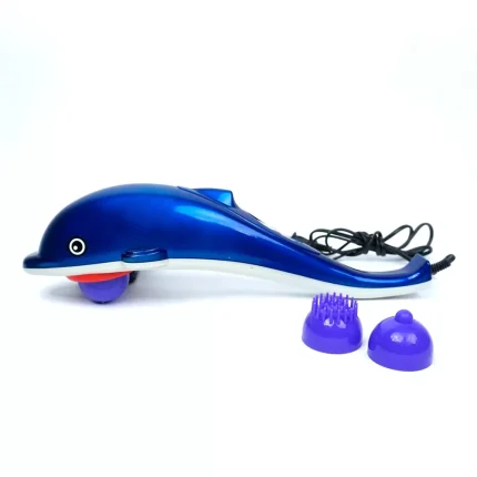 Masajeador de mano en forma de delfín