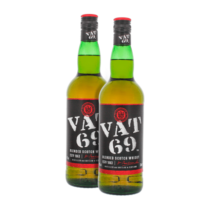 Pack de 2 Whisky Vat 69 Blend 750 ml