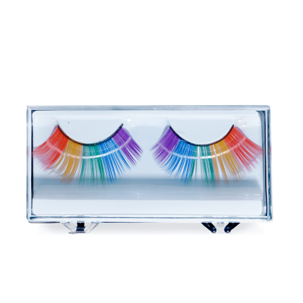 Pestañas de colores