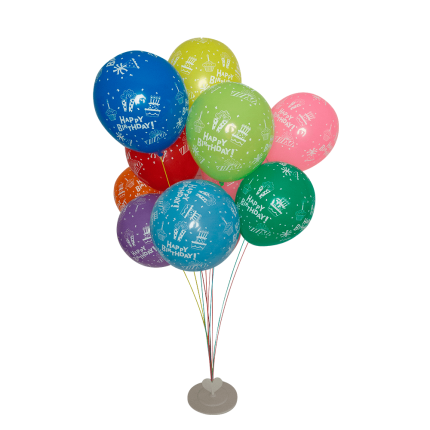 Globo Happy Birthday surtido