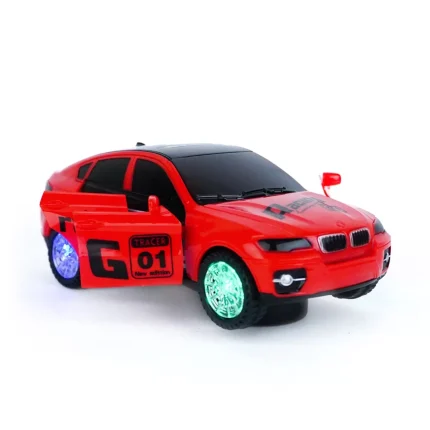 Carro con luces, sonido y movimiento de 360 grados