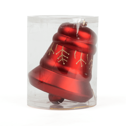 Bombillo grande en forma de campana navideña