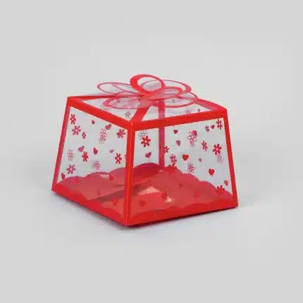 Caja de acetato pequeña