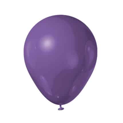 Globos Púrpura R15 – Paquete de 15 Unidades
