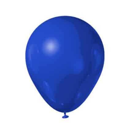 Globos Azul Rey R12 – Paquete de 15 Unidades