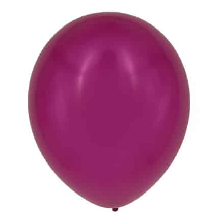 Globos Fucsia Perlado – Paquete de 50 Unidades