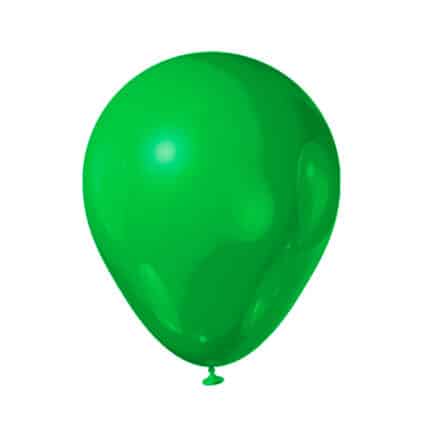 Globos Verde R12 – Paquete de 50 Unidades