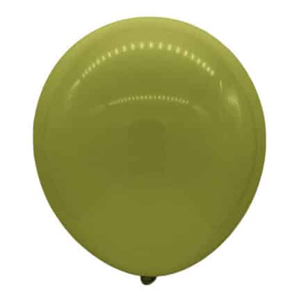 Globos verde oliva R12 - Paquete de 50 pcs
