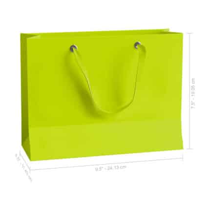Bolsa de Regalo Verde Fosforescente Talla M