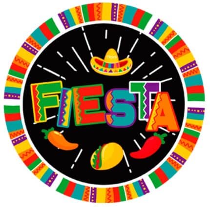 Platos Fiesta Mexicana 7 pulgadas (6 pcs)