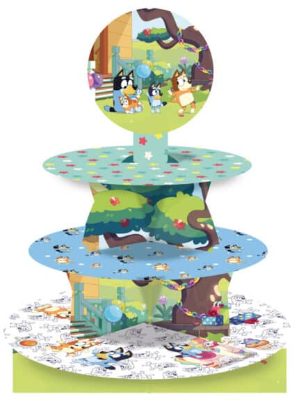 Stand para Cupcakes Bluey