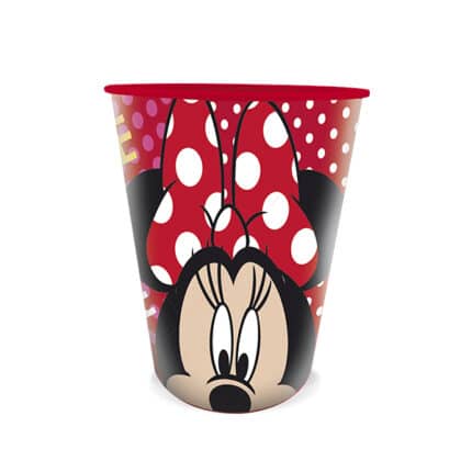 Vasos plasticos Minnie x6  pcs