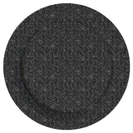 Set de 8 Platos Negros de 7 Pulgadas