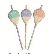 Sorbetes de Papel con Diseño de Helado