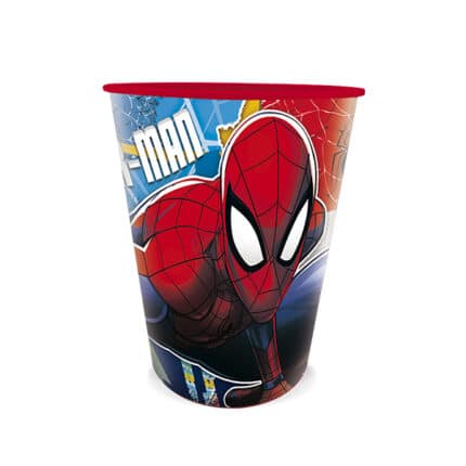 Vaso Plástico 9 Onzas Spiderman