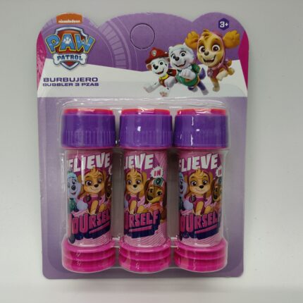 Burbujero Paw Patrol (3 piezas)