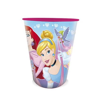 Vasos de Plástico 9 Onzas Princesas