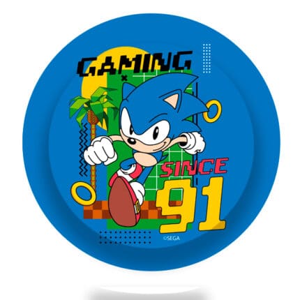 Platos de Cartón 7 Pulgadas Sonic 6 pcs