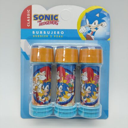 Burbujero Sonic (3 piezas)