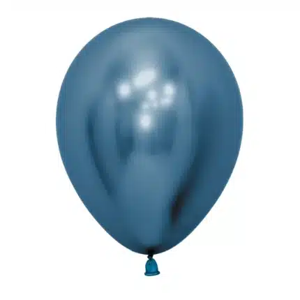 Globos Azul Cromado R5 – Paquete de 25 Unidades