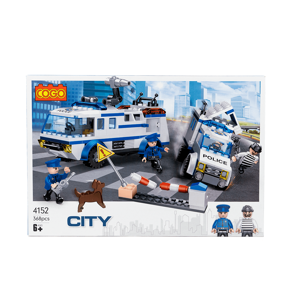 Lego Caja de Bloques Policía 301 Piezas - 926296